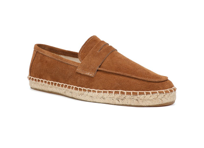 Women's Loafers Espadrille in Sienna Brown (Preorder)