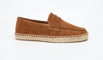 Women's Loafers Espadrille in Sienna Brown (Preorder)