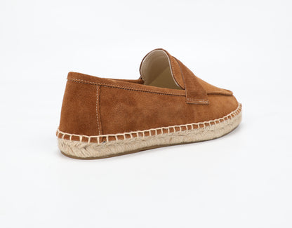 Women's Loafers Espadrille in Sienna Brown (Preorder)