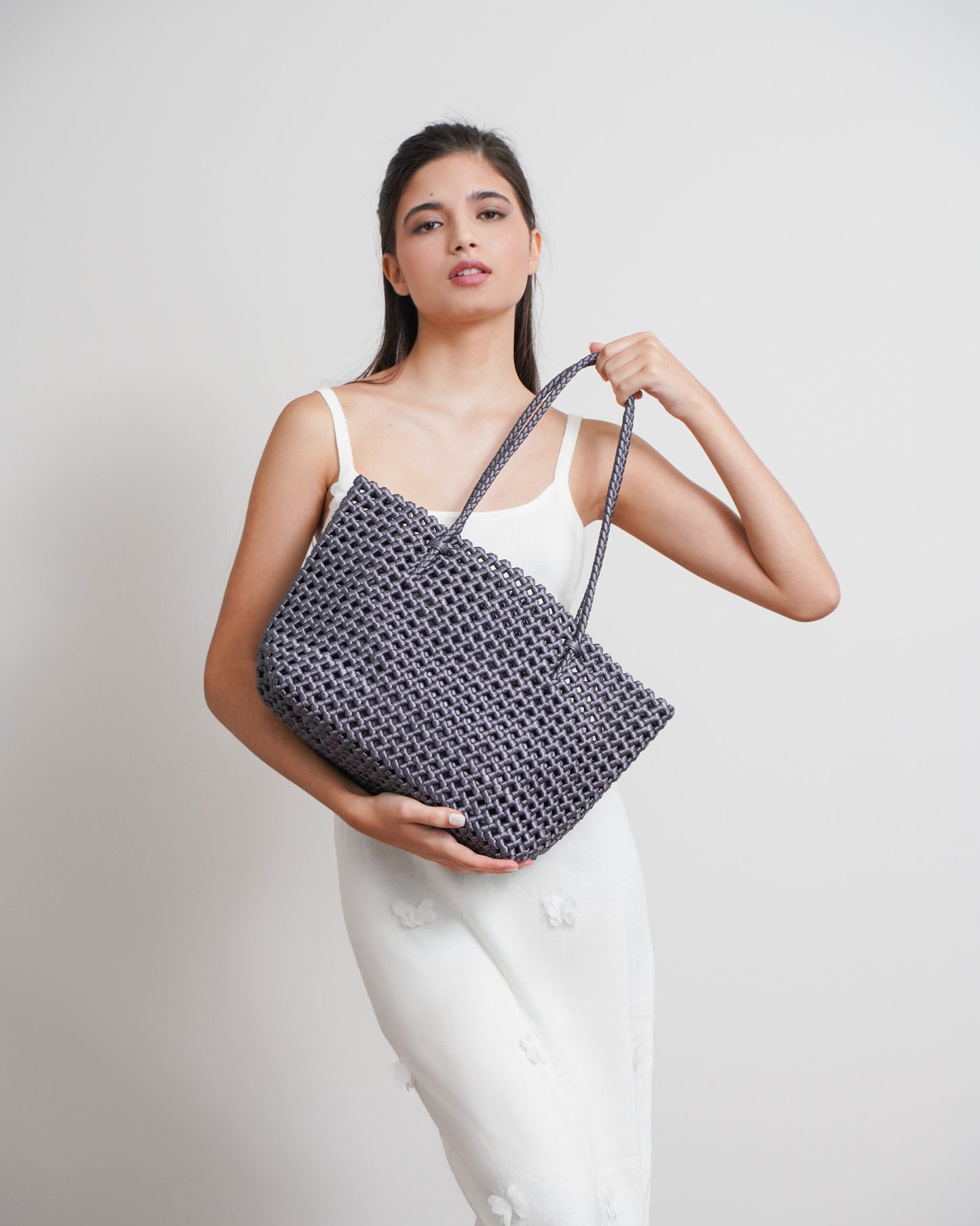 Everyday Tote Bag in Gray