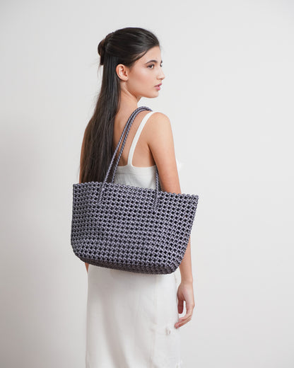 Everyday Tote Bag in Gray