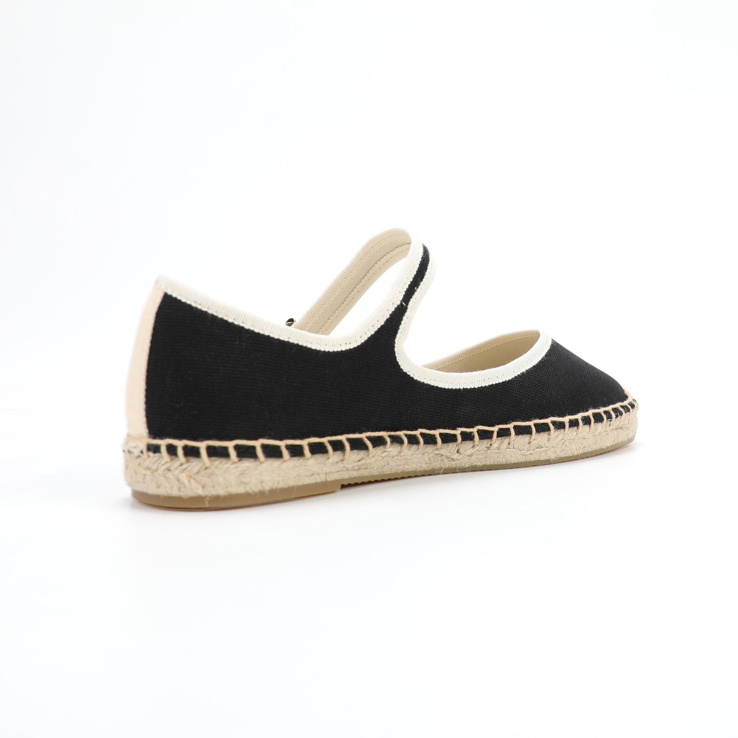 Mary Jane Espadrille - Black