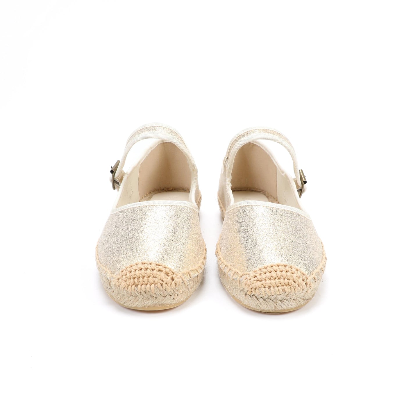 Mary Jane Espadrille - Gold