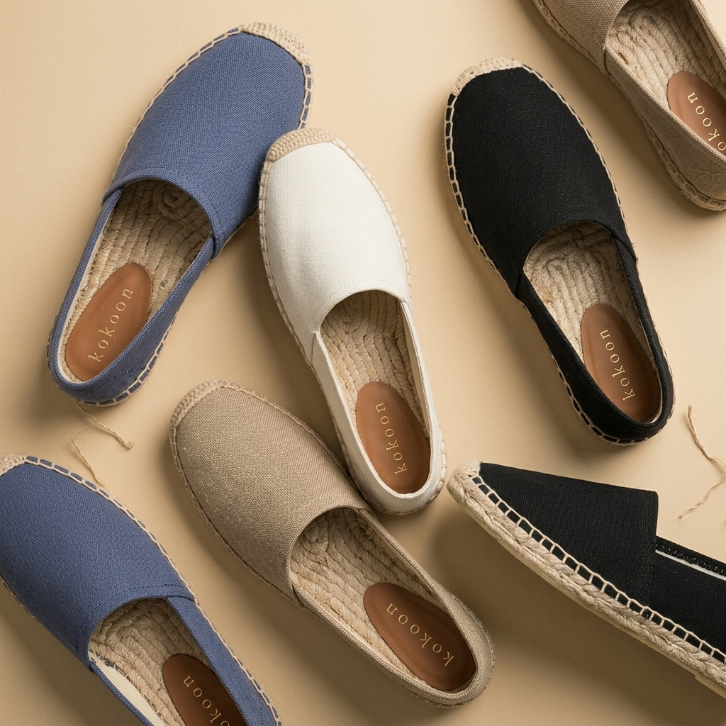 The Classic Espadrilles in Canvas