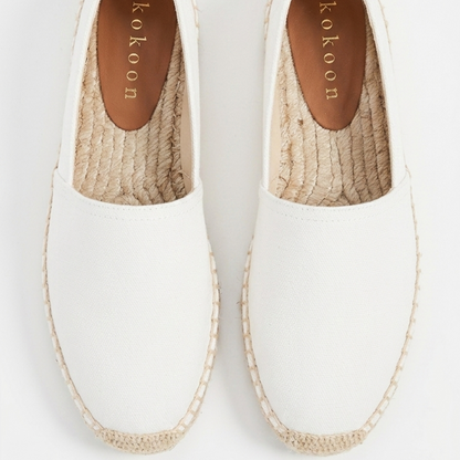 The Classic Espadrilles in Canvas