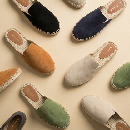 The Suede Slip Mule