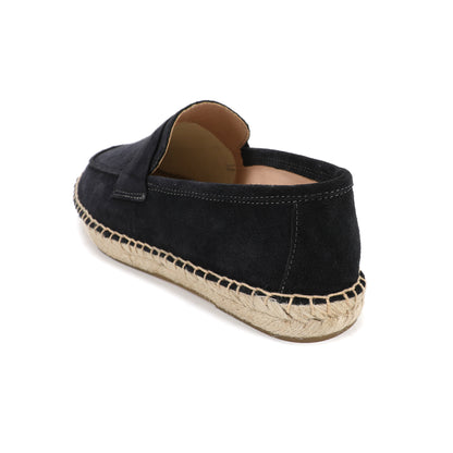 Women's Loafers Espadrille in Deep Navy (Preorder)