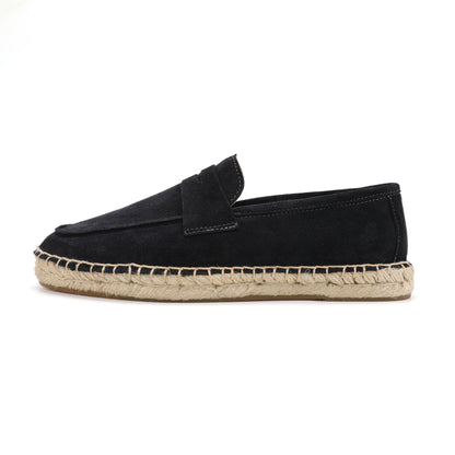 Women's Loafers Espadrille in Deep Navy (Preorder)