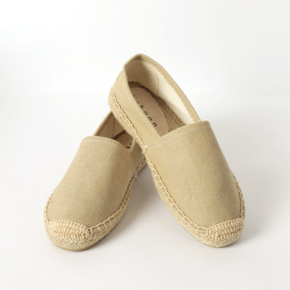 Men's Plain Espadrille - Beige